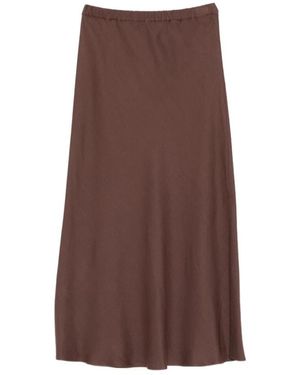 Antonelli Midi Skirts - Marrón