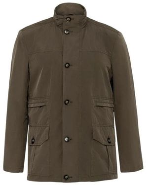 Sand Jassen ,Bruin ,Polyester Bruno Memory Light Jacket - Groen