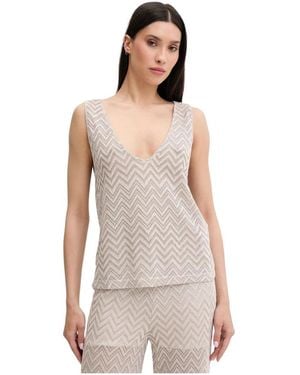 Liu Jo Sleeveless Tops - Neutro