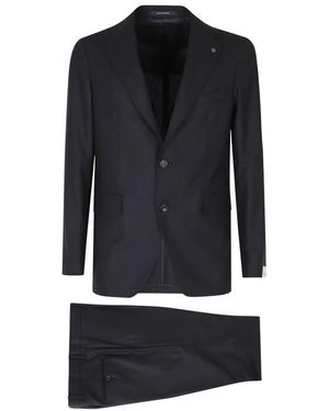 Tagliatore Single Breasted Suits - Blu