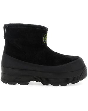 Stone Island Winter Boots - Black