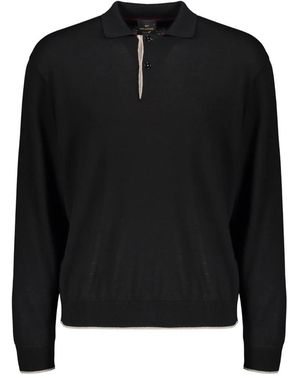 Paul & Shark Round-Neck Knitwear - Negro