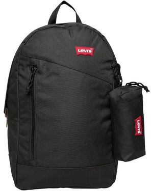 Levi's Explore Pack Mit Federmäppchen - Schwarz