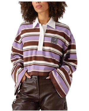 Refined Department Tops ,Veelkleurig ,Katoen Muse Sweater - Rood