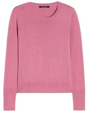 Pennyblack Gebreid Katoen En Zijde Roze
