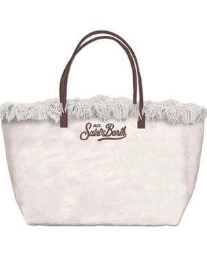MC2 Saint Barth City Canvas Shopper Bag - Natur