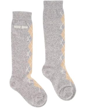 Miu Miu Socks - Gris