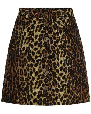 King Louie Short Skirts - Marron