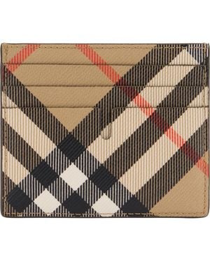 Burberry Vintage Check Cardholder - Bruin