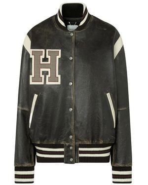 Halfboy Leather Jackets - Black