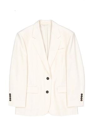 Brunello Cucinelli Blazers - Blanco