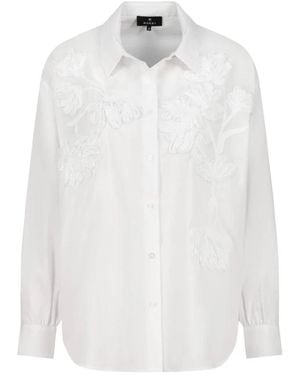 Monari Blouse Lange Mouw - Wit