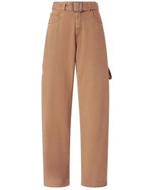 Pinko Loose-Fit Jeans - Marrón