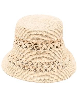Zimmermann Raffia Bucket Hat - Natur