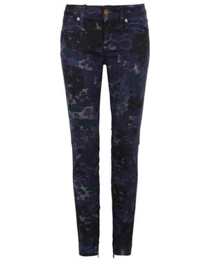 Burberry Skinny Fit Jeans - Blue