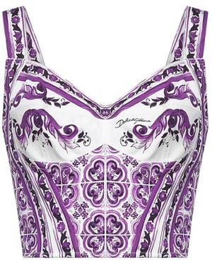 Dolce & Gabbana Sleeveless Tops - Viola