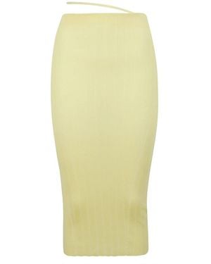 Jacquemus Midi Skirts - Giallo
