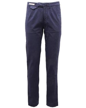 L.B.M. 1911 Slim-Fit Trousers - Blue