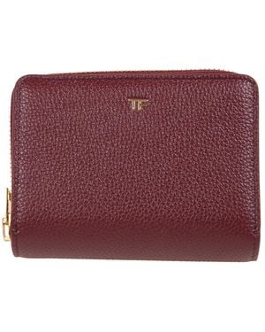 Tom Ford Wallets & Cardholders - Rojo