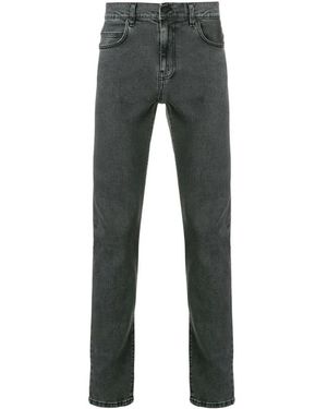 McQueen Jeans ,Grijs ,Katoen Mismatched Strummer Slim-Fit Jeans