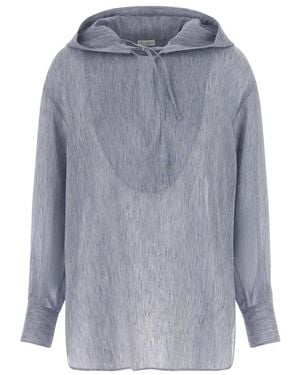 Brunello Cucinelli Hoodies - Blue