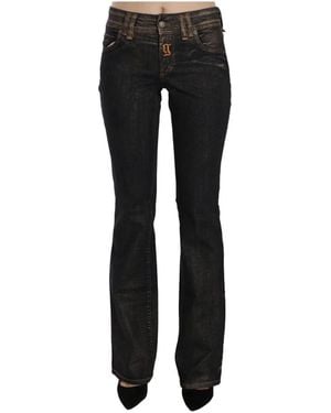 John Galliano Flare Jeans - Black