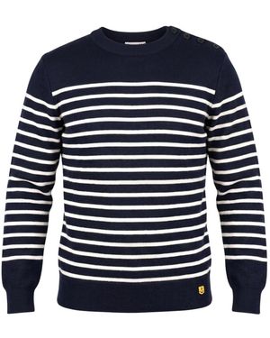 Armor Lux Pull Marin Molène Héritage - Blau