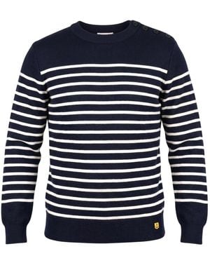 Armor Lux Round-Neck Knitwear - Bleu