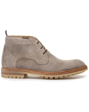 van Bommel Lace-Up Boots - Gray