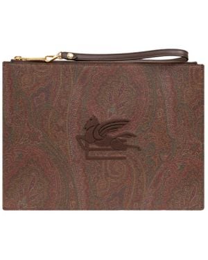Etro Arnica Clutch - Braun