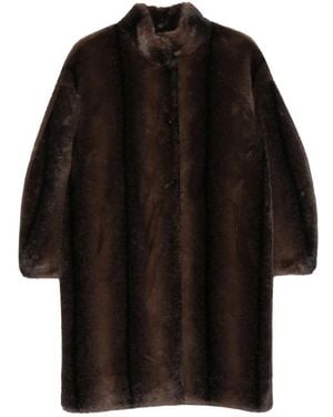 Betta Corradi Faux Fur & Shearling Jackets - Black