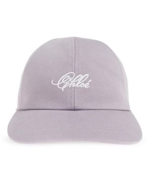 Chloé Charms Cap - Lila