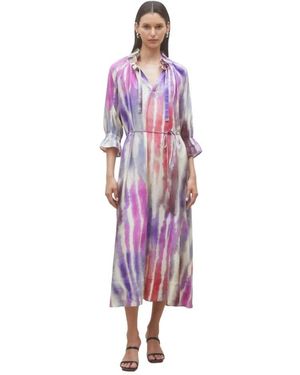 Suncoo Midi Dresses - Morado
