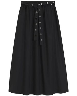 HUGO Maxi Skirts - Negro