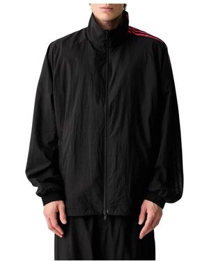 Y-3 Gradient 3-Streifen Nylon Track Top - Schwarz
