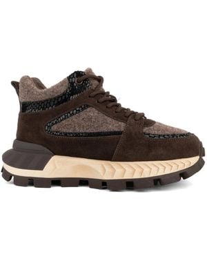 Linda Baumann Lace-Up Boots - Brown