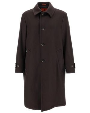 Barena Belted Coats - Nero
