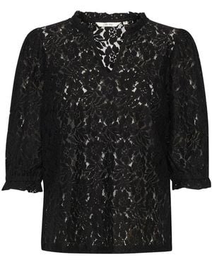 Cream Blouses - Noir