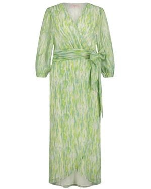 Freebird by Steven Wrap Dresses - Green