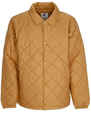 Nike Club Therma-Fit Linnen/Zwart Jack - Bruin