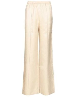 Loulou de Saison Wide Trousers - Natural