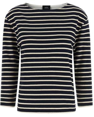 A.P.C. Round-Neck Knitwear - Black