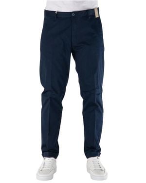 AT.P.CO Slim-Fit Trousers - Blu
