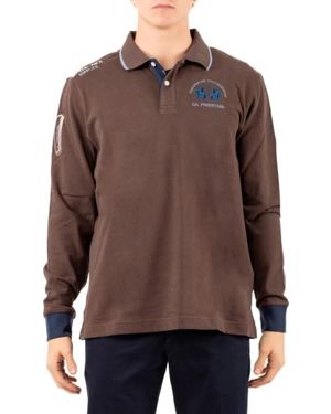 La Martina Polo Shirts - Brown