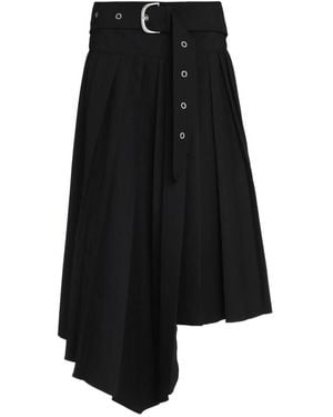 Off-White c/o Virgil Abloh Midi Skirts - Black