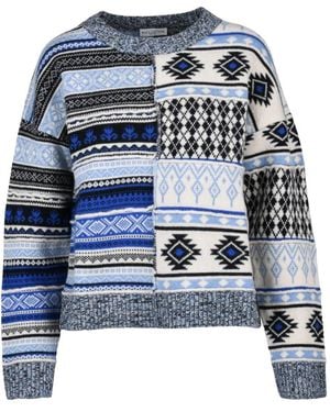 Ballantyne Round-Neck Knitwear - Blu