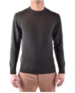 Hōsio Round-Neck Knitwear - Nero
