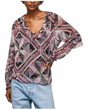 Pepe Jeans Blouses - Red