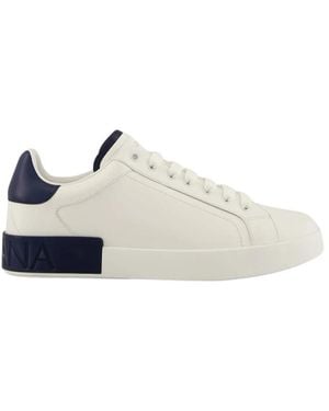 Dolce & Gabbana Portofino Sneakers - Weiß
