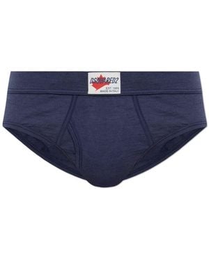 DSquared² Woll-Slips - Blau